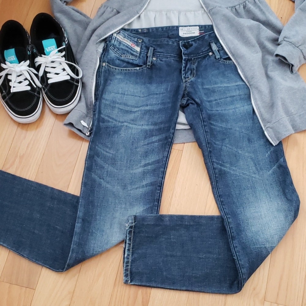 Diesel Industry & Adidas Collab Jeans Size 27 - Picture 8 of 8